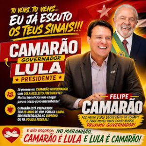 Esquerda maranhense engrossa coro por Camarão após Orleans declarar abertamente apoio a Lula e Braide trocar alianças com a extrema-direita