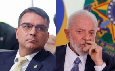 Lula e Flávio Bolsonaro empatam, diz pesquisa