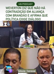 UQPodCast: Weverton não vê contradição em aliança com Brandão e afirma que política exige diálogo